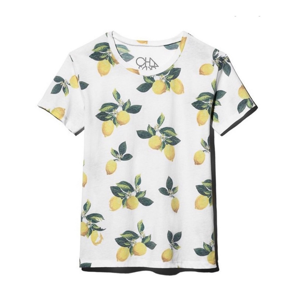 Chaser Lemonade Graphic Jersey Crew Neck Tee